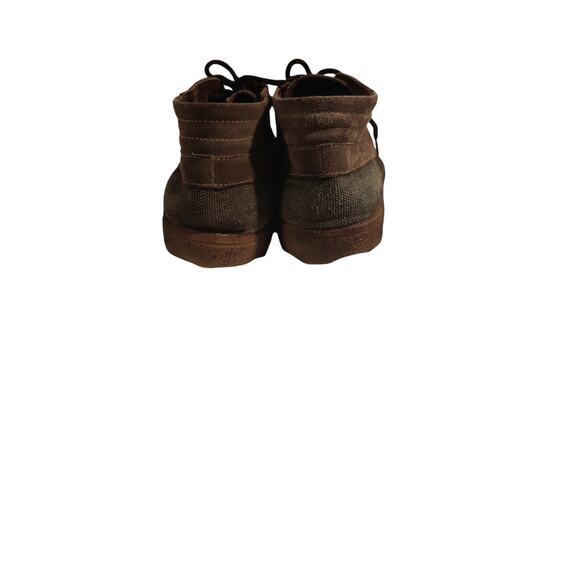 GRAY Saks Fifth Avenue Brown Suede Chukka Boots Size 10M Outdoors Old Money